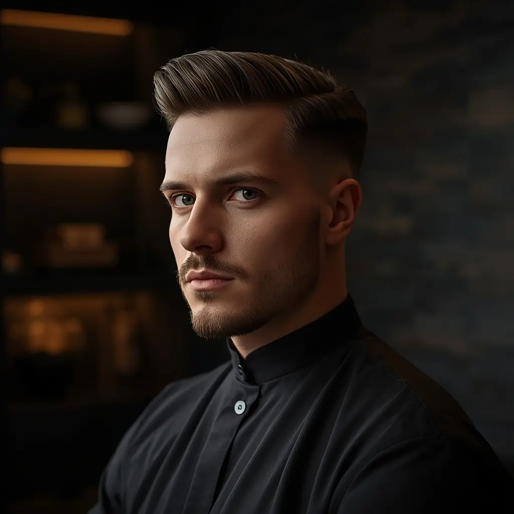 Victor, MONARCH barber.